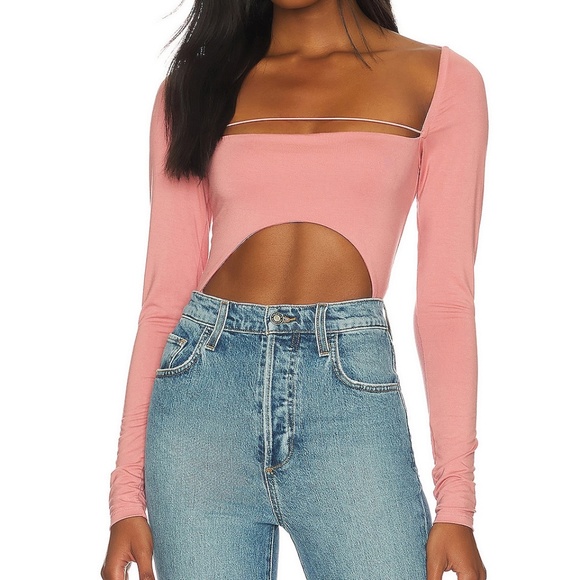 Taja Bodysuit Not Yours To Keep in Rose - Size XS, Extra Small BRAND NEW - Picture 2 of 5